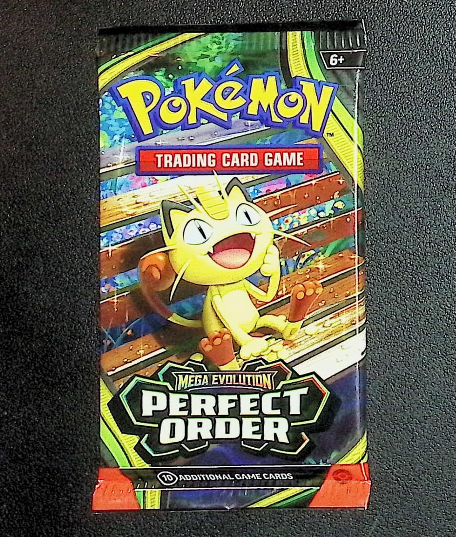 2026 Pokemon Perfect Order 10 Card TCG Booster Pack, Charizard: Pokemon Trading Card Game Cards, Charizard, Pikachu, Mewto, EX, Referse Holo, Holo Rare Cards, Secret Rare Cards, Full Art Cards, Evee, 3 Stars Ultra Rare Cards, Double Rare, Illustration Rare, Specia
