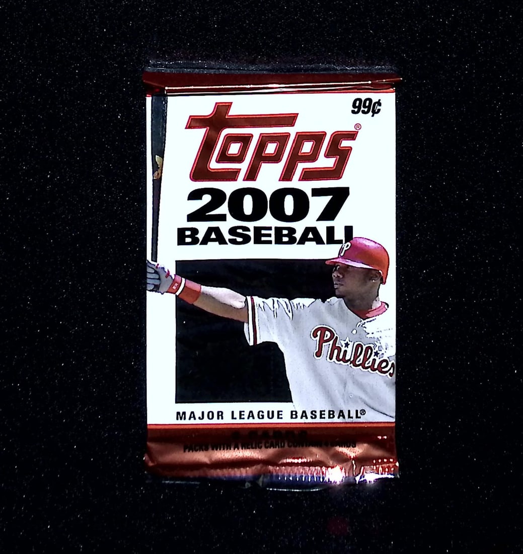 2007 Topps Series 1 Baseball Cards Retail Box Pack, MLB Trading Cards: Topps Series 1 Baseball MLB Trading & Sports Cards, Sports Cards for Sale Near Me, Auction Baseball Lots for Sale on Line, World Series & Hall of Fame Players