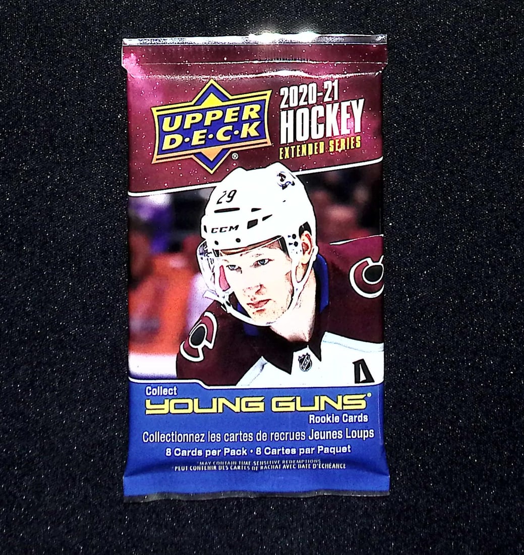 2020-21 Upper Deck Extended Series Hockey Card RETAIL BOX PACK Sports Cards: Upper Deck Hockey NHL Trading & Sports Cards, Sports Cards for Sale Near Me, Connor McDavid, Alex Ovechkin, Sidney Crosby, Nathan McKinnon, Stanley Cup & Hall of Fame Players, Auction Memorabilia Lots