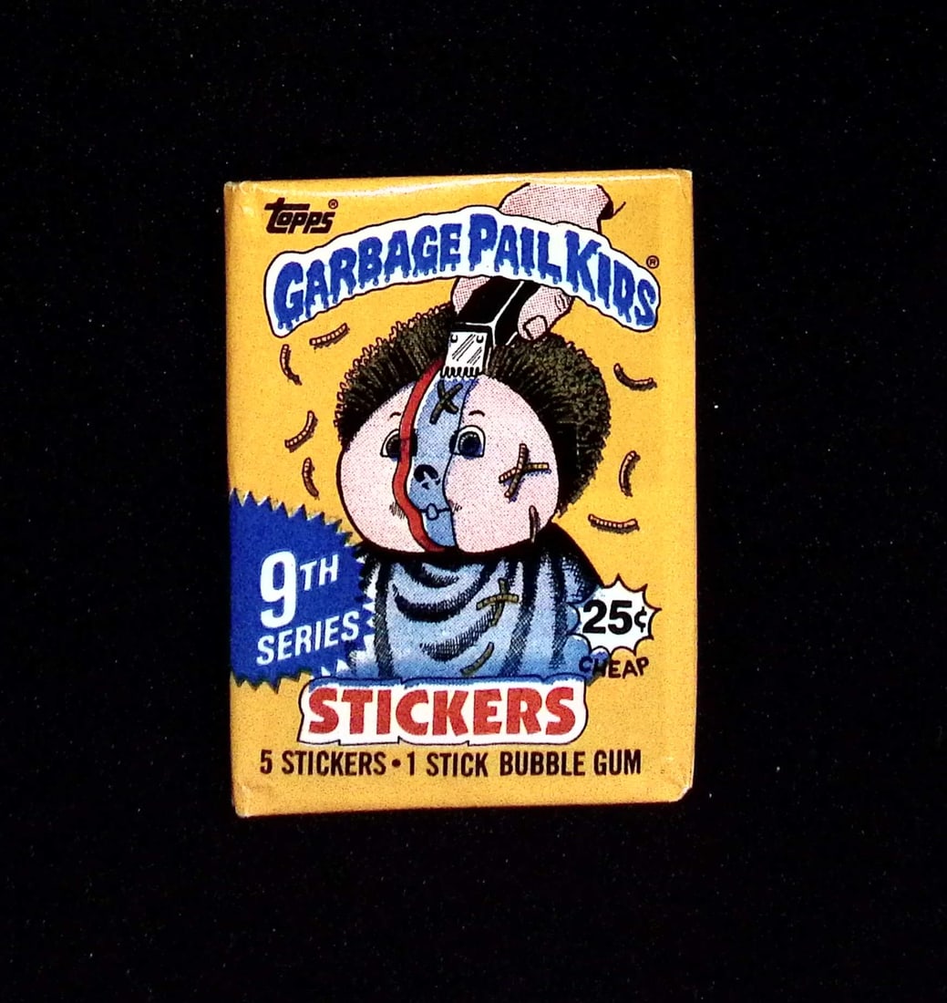 1987 Topps Vintage Garbage Pail Kids Retail Box Wax Pack - 9th Series (1 of 1)