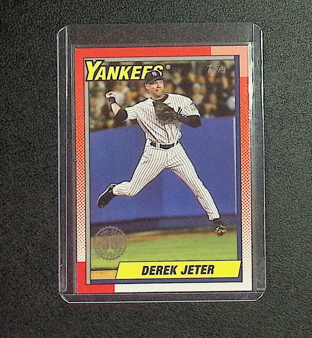 Derek Jeter 35th Anniversary 2025 Topps #T90-87: Topps, Bowman, & Fanatics Baseball MLB Trading & Sports Cards, Sports Cards for Sale Near Me, World Series & Hall of Fame Players Memorabilia, Refractors, X-Fractors, Numbered, SP, SSP, Valuable Aucti