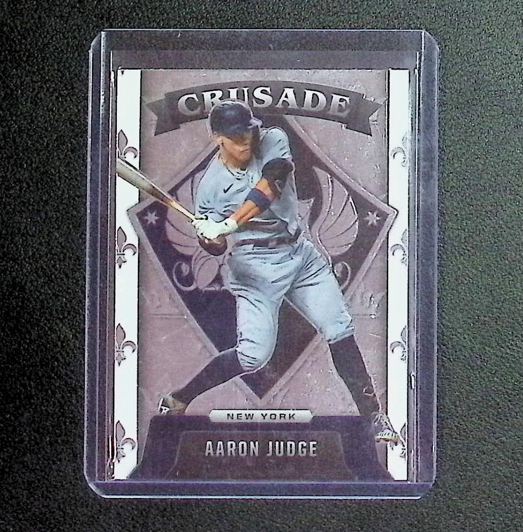 Aaron Judge Crusade 2022 Panini Chronicles #23: Panini, Donruss, & Donruss Optic Baseball MLB Trading & Sports Cards, Sports Cards for Sale Near Me, Prizm, Mosaic, Select, SP, SSP, Auction Memorabilia Lots for Sale On Line, World Series & Hall of F