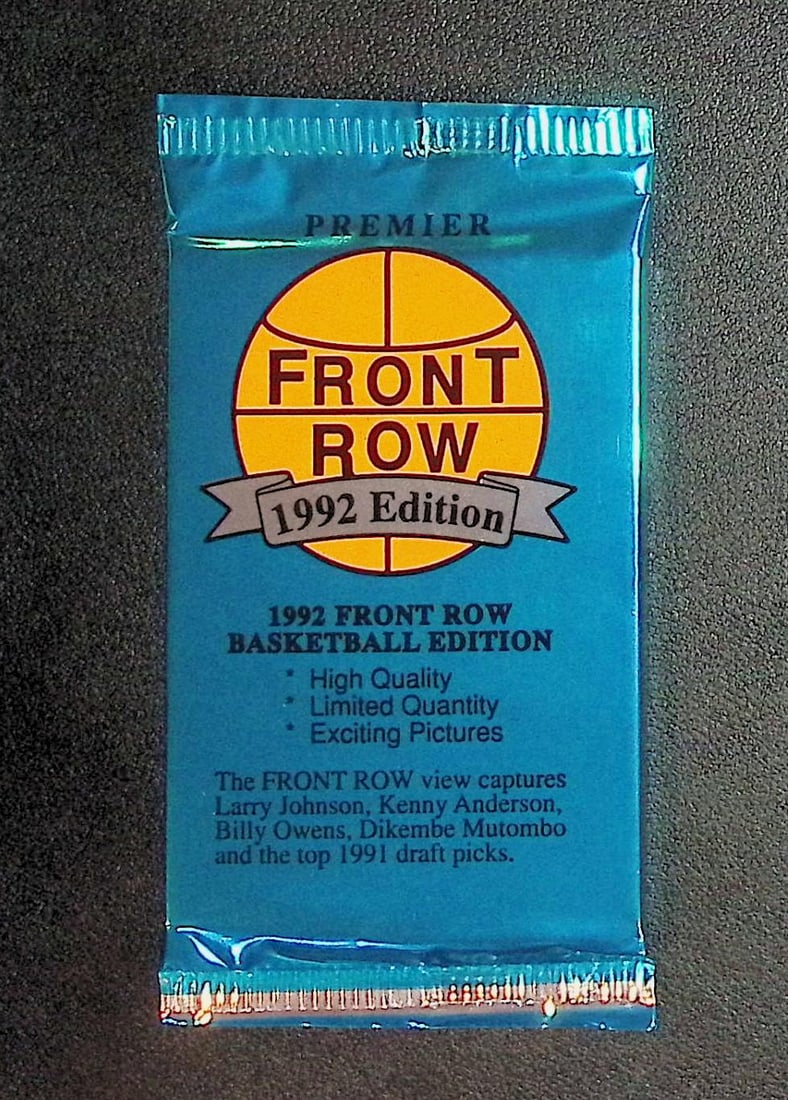 1992 Front Row Premier Vintage Basketball Retail Box Pack (1 of 1)