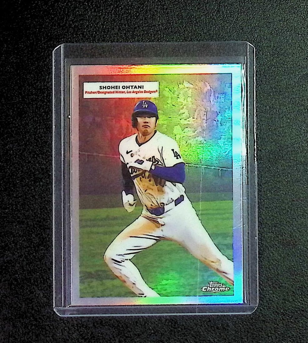 Shohei Ohtani & Sandy Koufax Refractor 2025 Topps Chrome #55DH-1 (1 of 2)