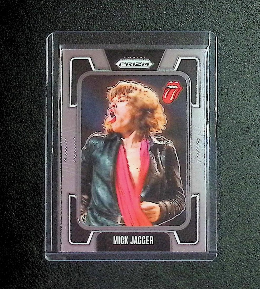 Mick Jagger 2025 Panini Prizm The Rolling Stones #22 (1 of 2)