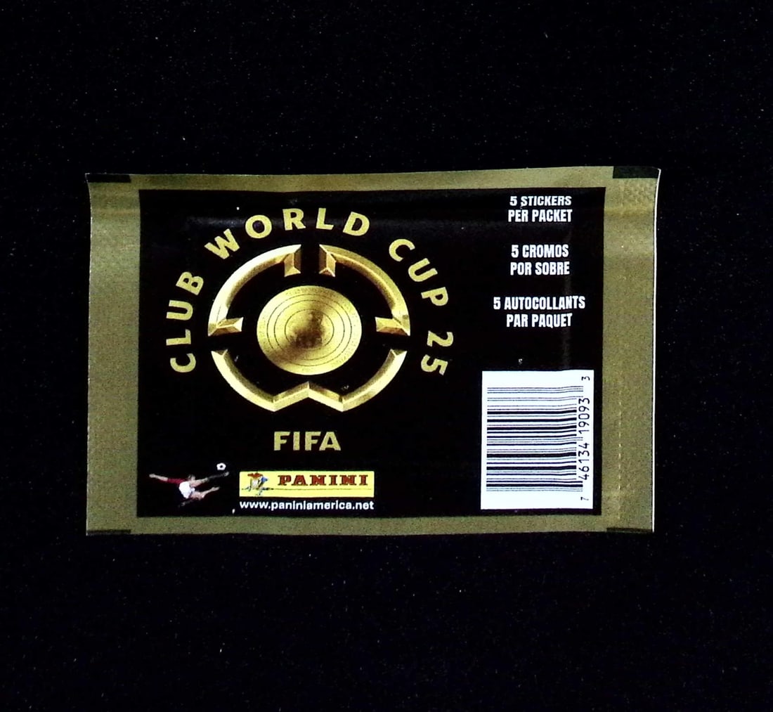 2025 Panini Club World Cup Sticker Box Pack - Teams from All FIFA Regions (1 of 1)