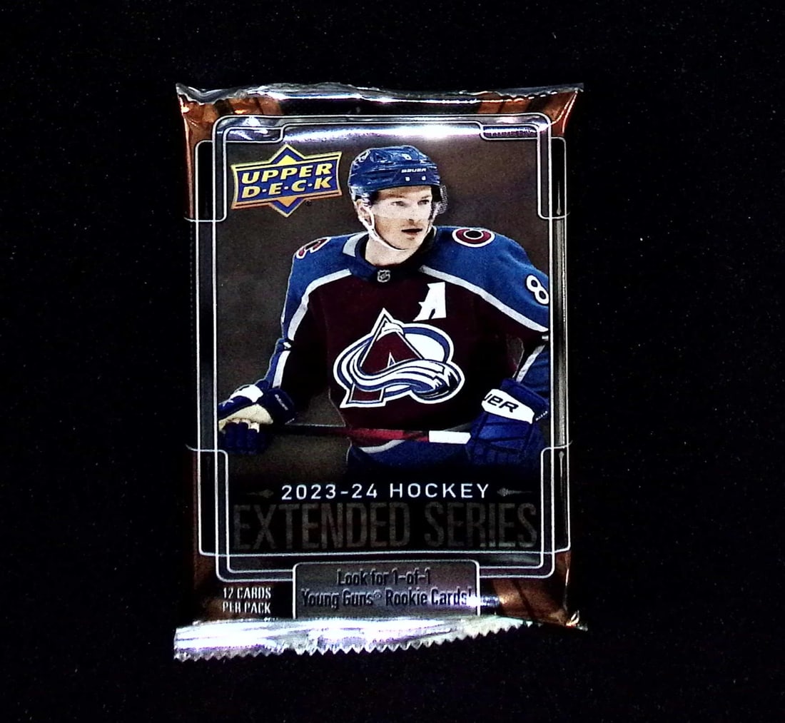 2023-24 Upper Deck HOBBY BOX EXTENDED SERIES PACK - Connor Bedard Rookie Card: Upper Deck Hockey NHL Trading & Sports Cards, Sports Cards for Sale Near Mr, Auction Memorabilia Lots For Sale on Line, Base Retro Variation Cards NHL Trading Cards Stanley Cup Connor McDavid Alex Ove