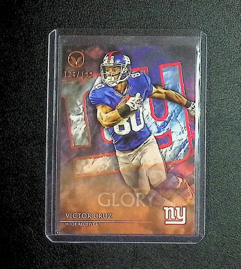 Victor Cruz Glory /199 2014 Topps #62: Topps & Bowman Football NFL Trading Sports Cards, Sports Cards for Sale Near Me, Super Bowl & Hall of Fame Player Cards, Resurgence, Composite, SP, SSP, Valuable Auction Memorabilia Lots For Sale On L