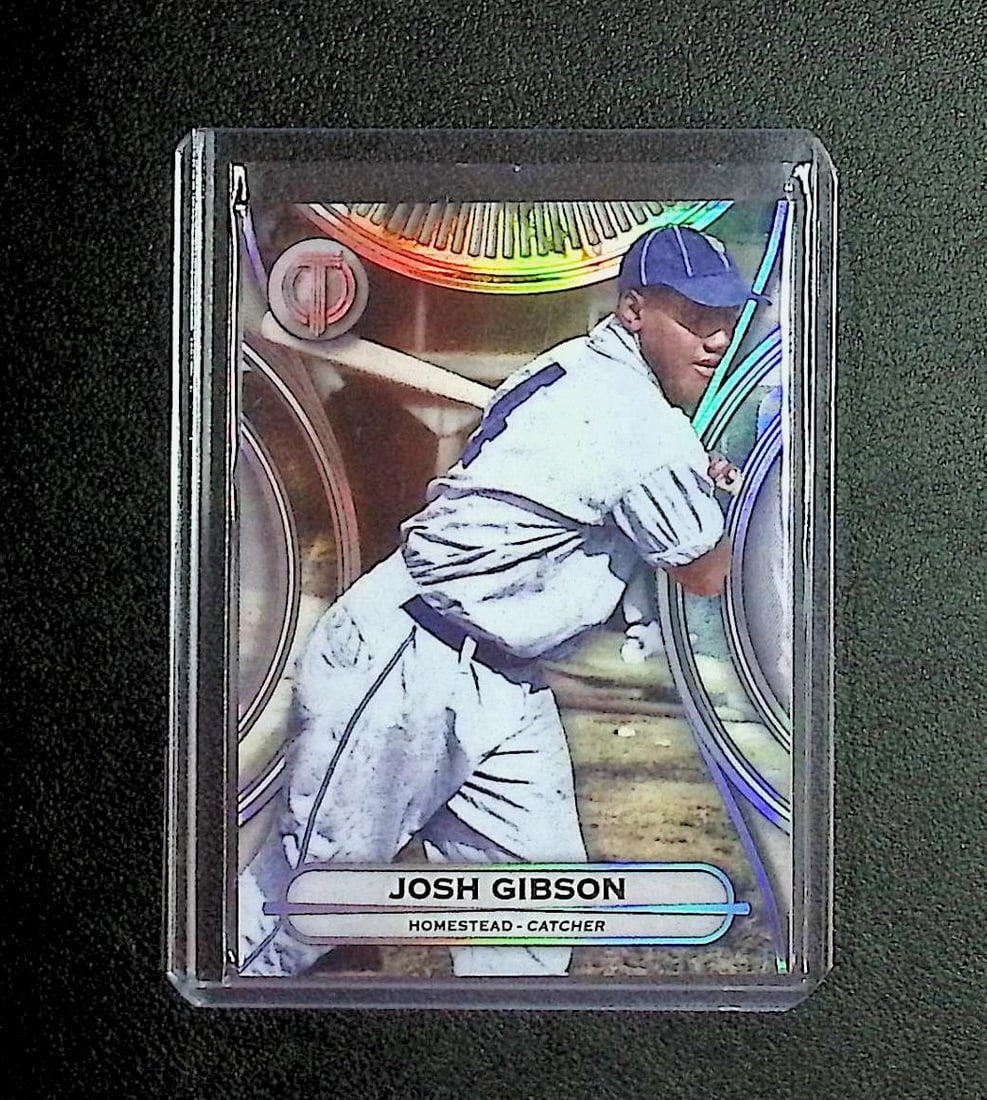 Josh Gibson Homestead Grays Negro League 28 Topps Tribute #28 (1 of 2)