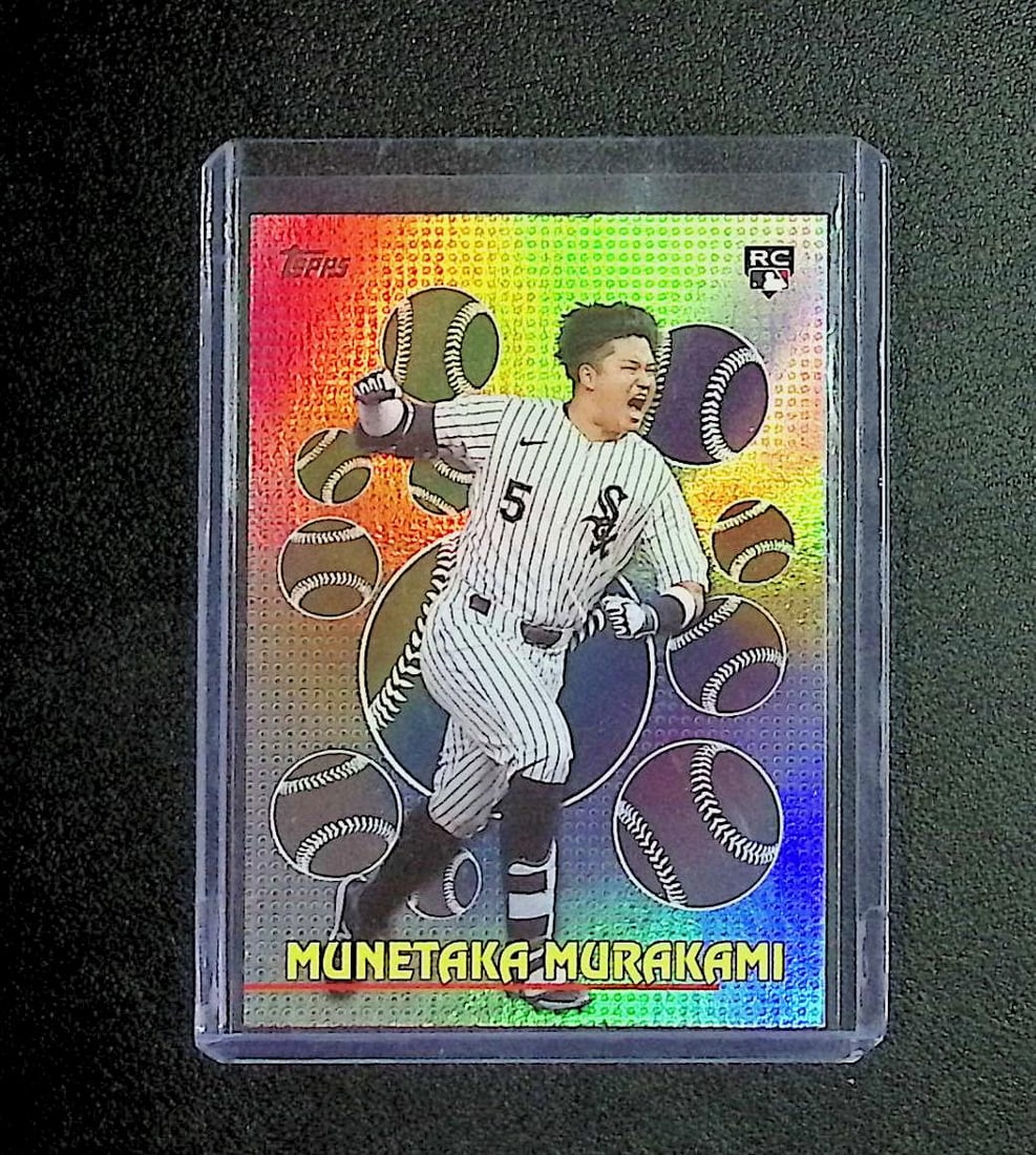 Munetaka Murakami Rookie Foil Titans Of The Game 2026 Topps #TOG-28: Topps, Bowman, & Fanatics Baseball MLB Trading & Sports Cards, Sports Cards for Sale Near Me, World Series & Hall of Fame Players Memorabilia, Refractors, X-Fractors, Numbered, SP, SSP, Valuable Aucti