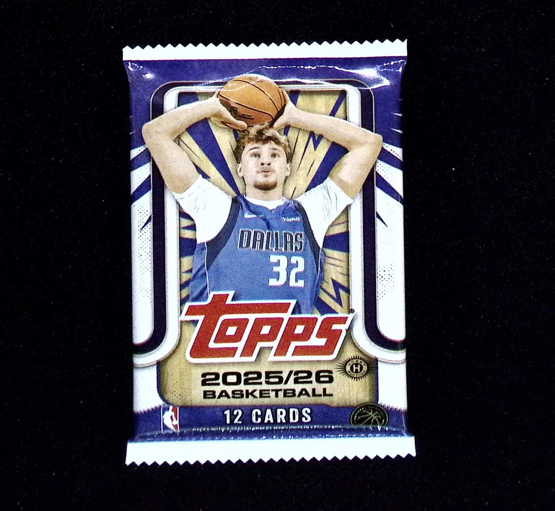2025-26 Topps Basketball Card HOBBY BOX PACK RC'S: Cooper Flagg, Kon Kneuppel, VJ Edgecombe: Topps Basketball NBA Trading & Sports Cards, Rookie Cards in this set are Cooper Flagg, Dylan Harper, Ace Bailey, V J Edgecombe, Kon Knueppel , Autographs, Signatures, Green Topps Logo Refractor, Auct