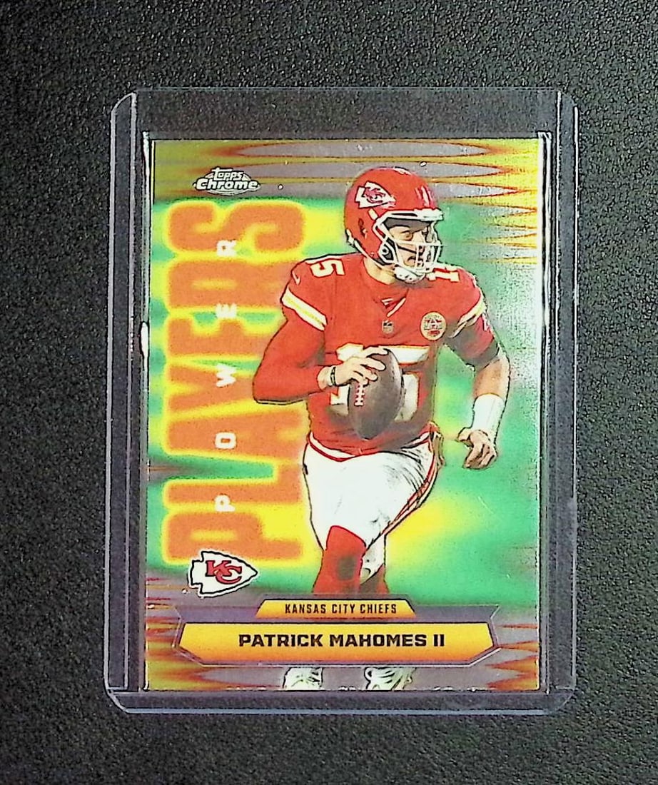 Patrick Mahomes Power Players 2025 Topps Chrome #PP-6 (1 of 2)