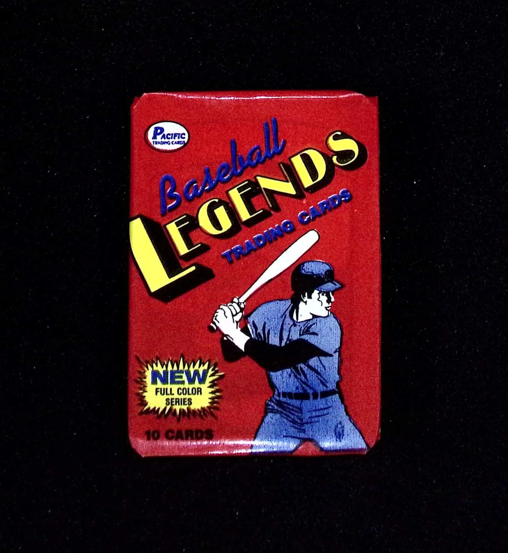 1988 Pacific Legends Series 1 Vintage Baseball Cards Retail Wax Pack (1 of 1)