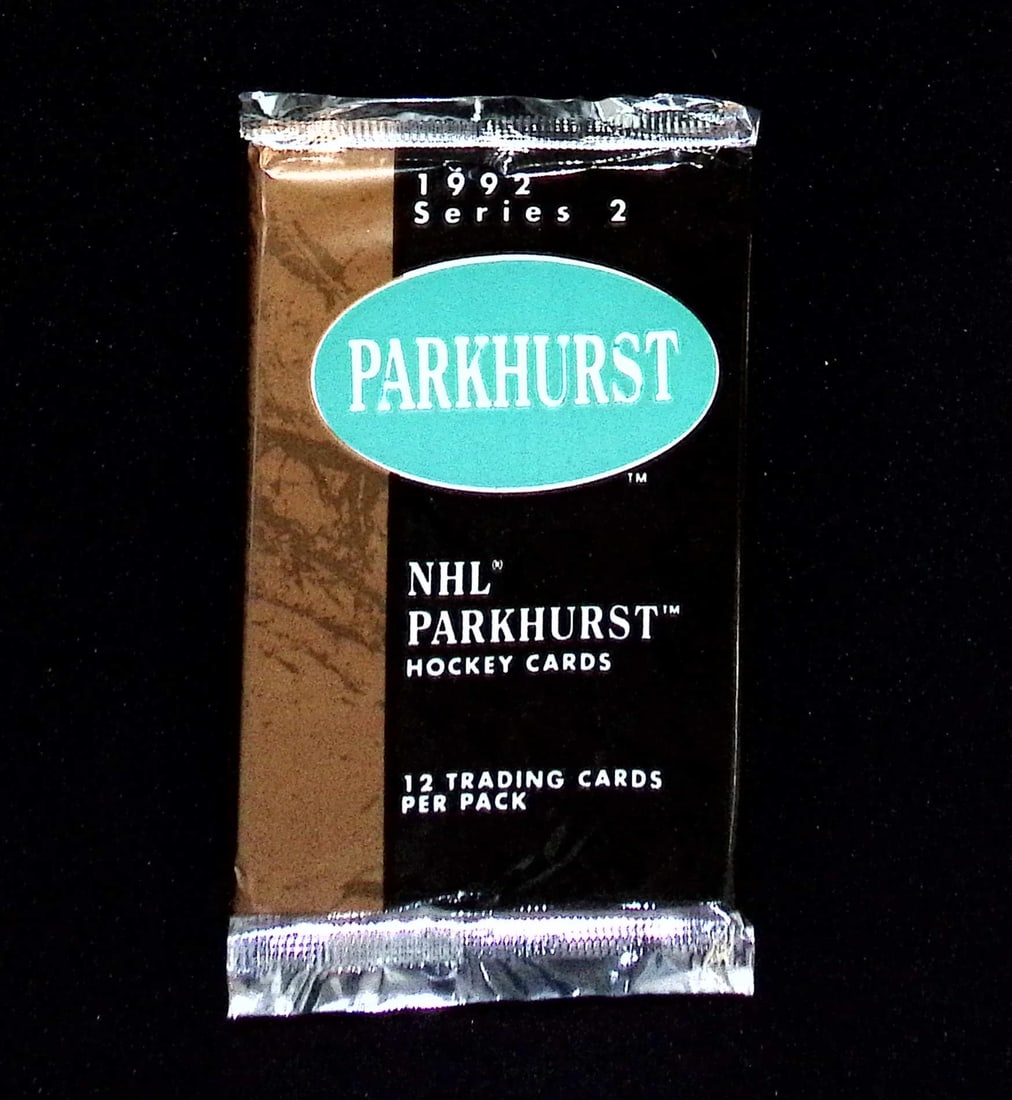 1992 Parkhurst Series 2 Hockey Card Retail Box Pack - Emerald Ice Inserts, Wayne Gretzky (1 of 1)