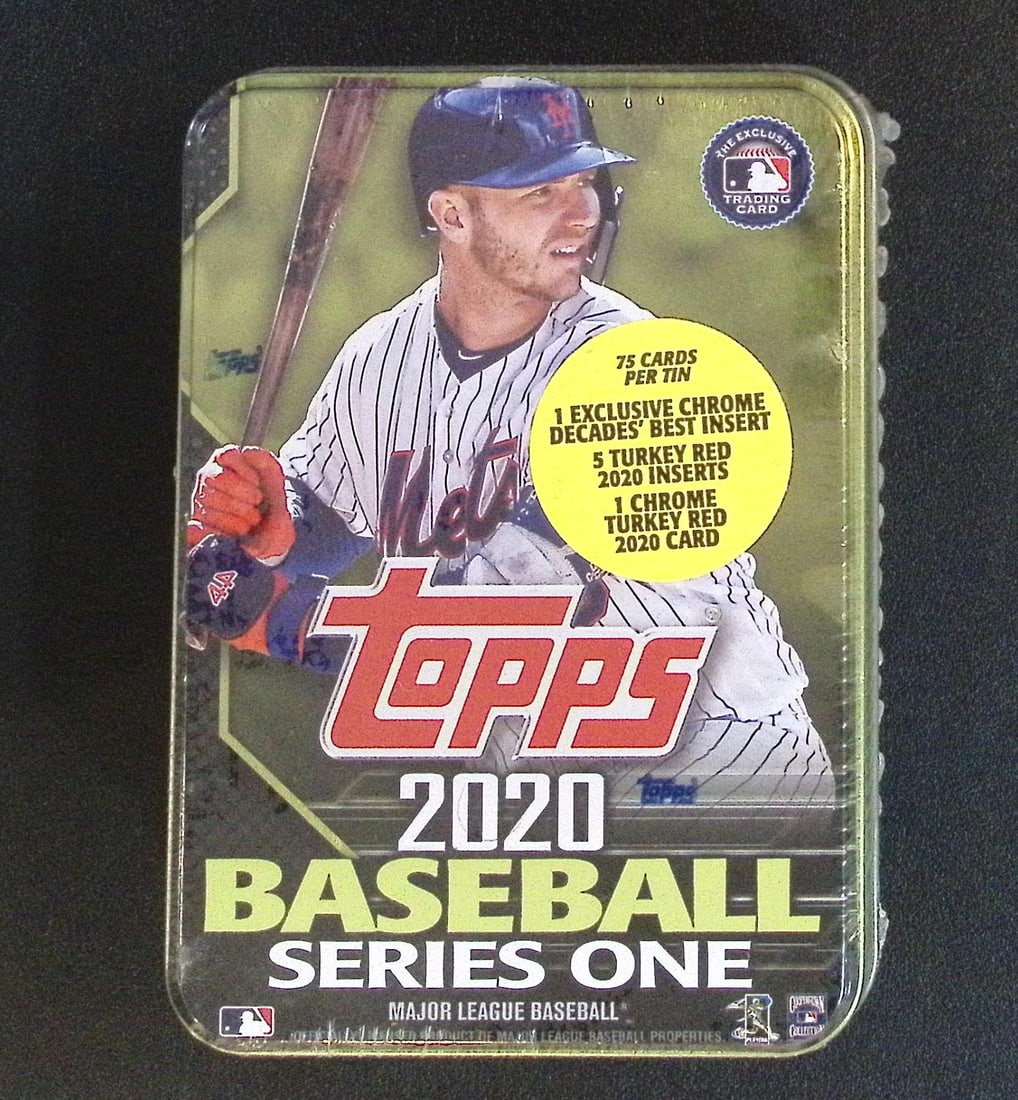 2020 Topps Baseball Series One Tin Sealed. 75 Cards: Factory Sealed Topps Baseball MLB Trading & Sports Cards, Rookie Cards in this set are James Wood, Dylan Crews, Speckled, SP, SSP, Variations, Autographs, Chrome, Refractors, 1976 Topps, Sports Cards 
