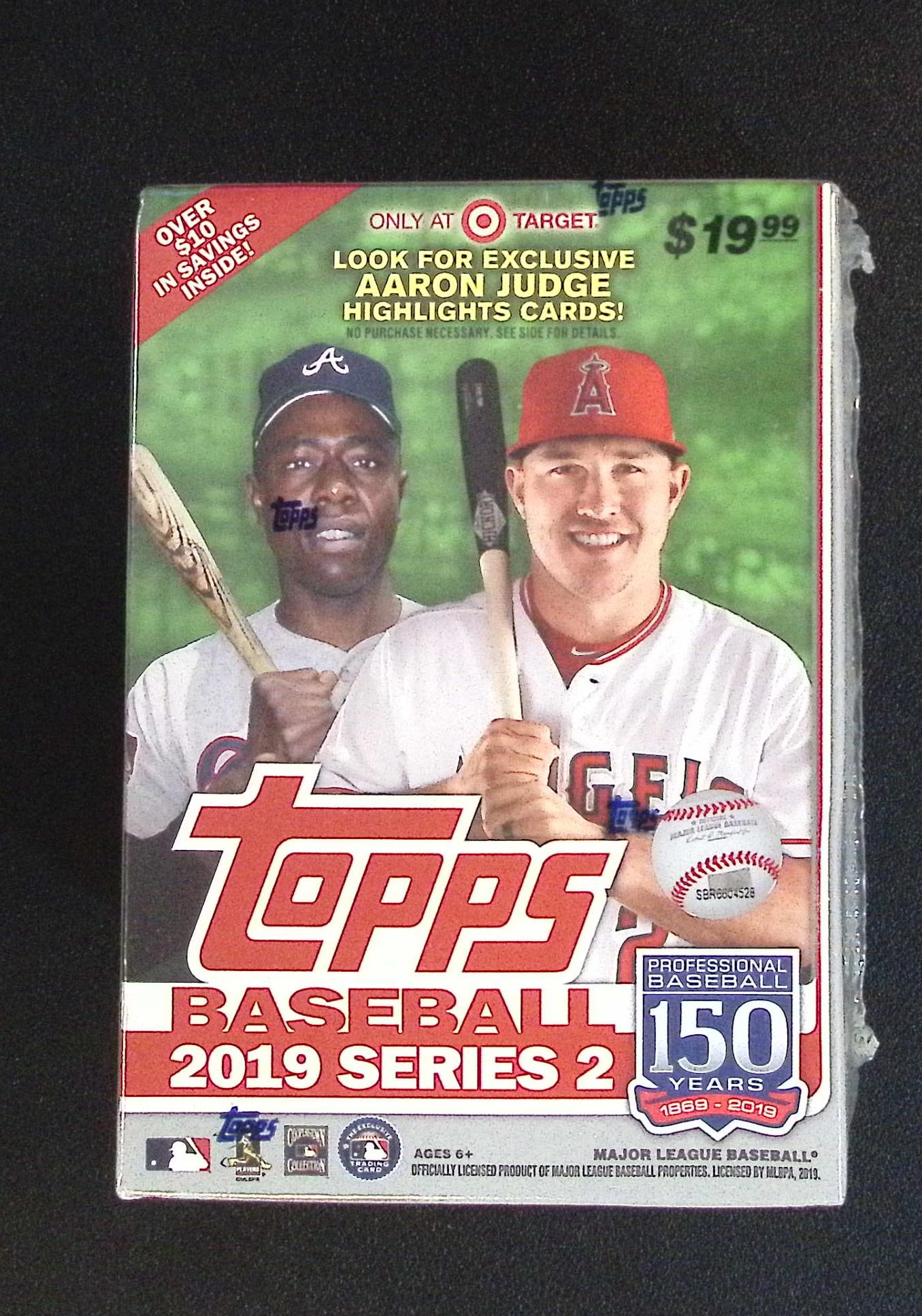 2019 Topps Baseball Series 2 Blaster Box (1 of 1)