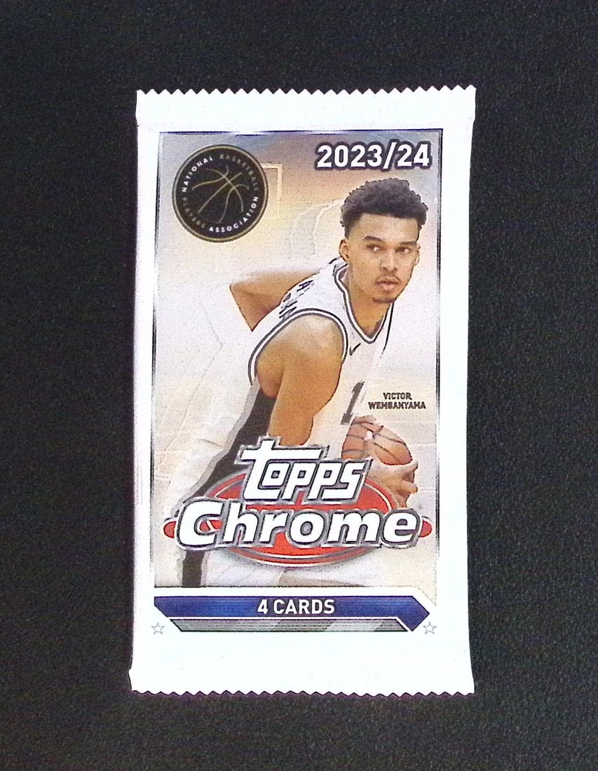 2023-24 Topps Chrome Basketball BLASTER BOX PACK Victor Wembanyama RCs??: Topps Chrome Basketball NBA Trading & Sports Cards, Rookie Cards in this set are Victor Wembanyama Rookie, Brandon Miller, Amen Thompson, Scoot Henderson, Ausar Thompson, Autographs, Signatures, Green