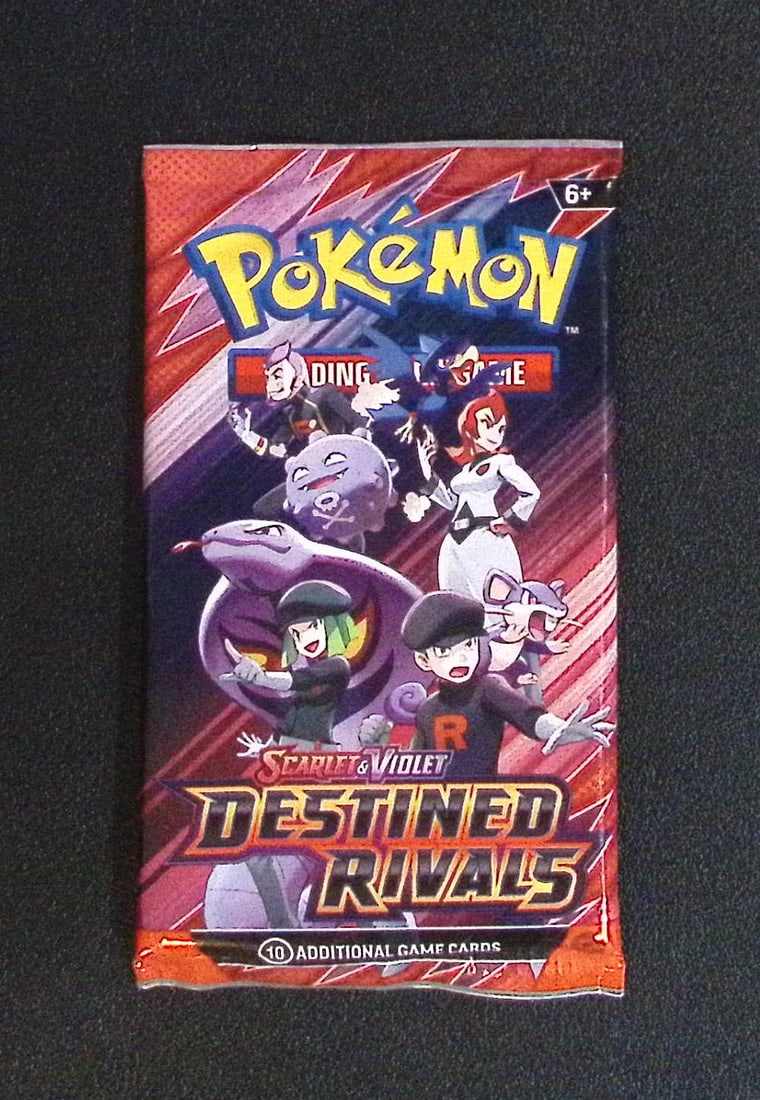 Pokemon Destined Rivals 10 Card Booster Pack: Pokemon Trading Card Game Cards, Charizard, Pikachu, Mewtwo, Reverse Holo, Holo Rare, Secret Rare Cards, Full Art Cards, Eevee, Ultra Rare Card, Illustration Rare, Special Illustration Rare SIR