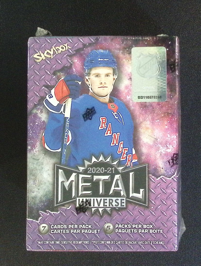 2020-21 Skybox Metal Universe Hockey Blaster Box (1 of 2)