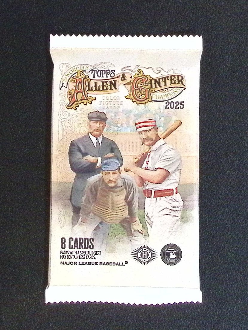 2025 Topps Allen & Ginter Baseball HOBBY BOX PACK - MLB Trading Cards (1 of 1)