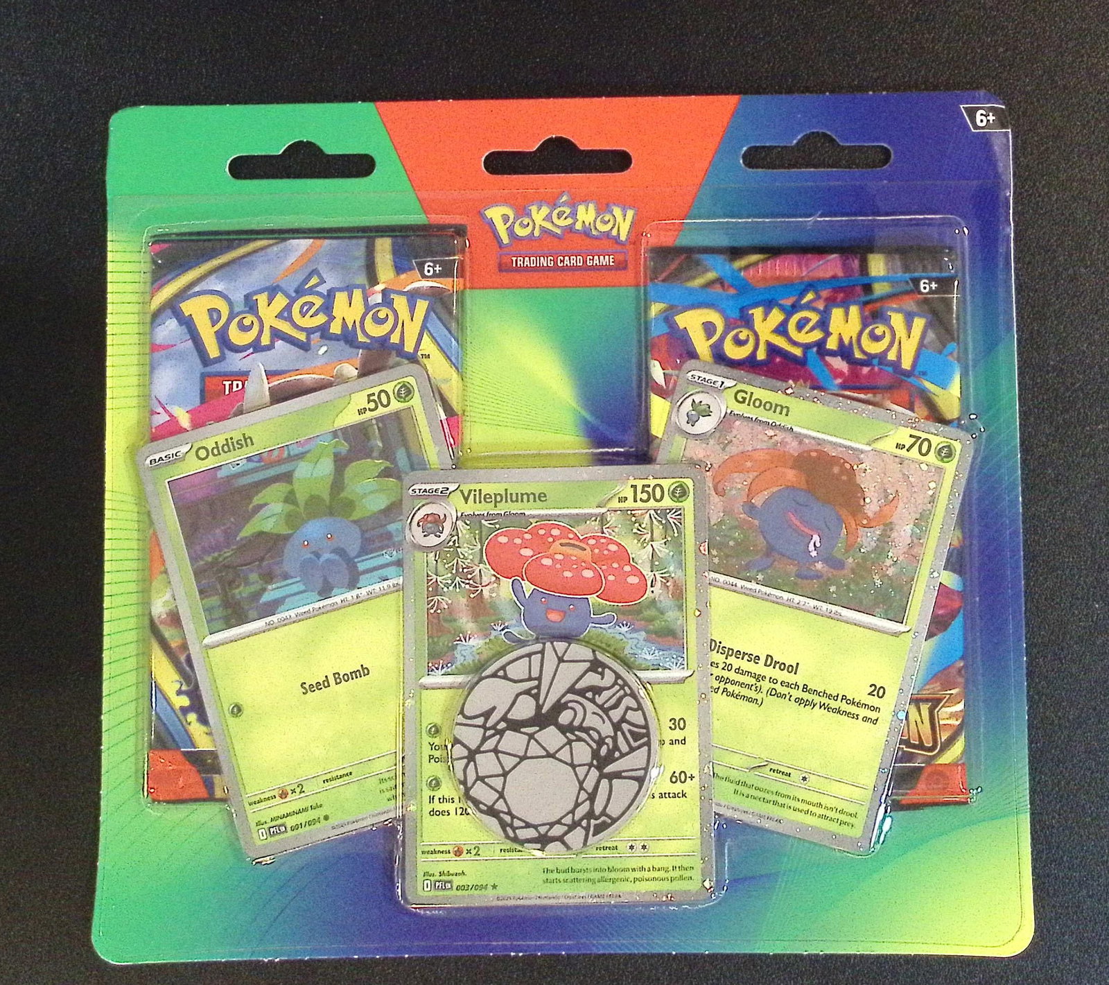 Pokemon 2 Pack Blister Sealed. 1 Phantasmal Flames & 1 Mega Evolution Booster Pack (1 of 1)