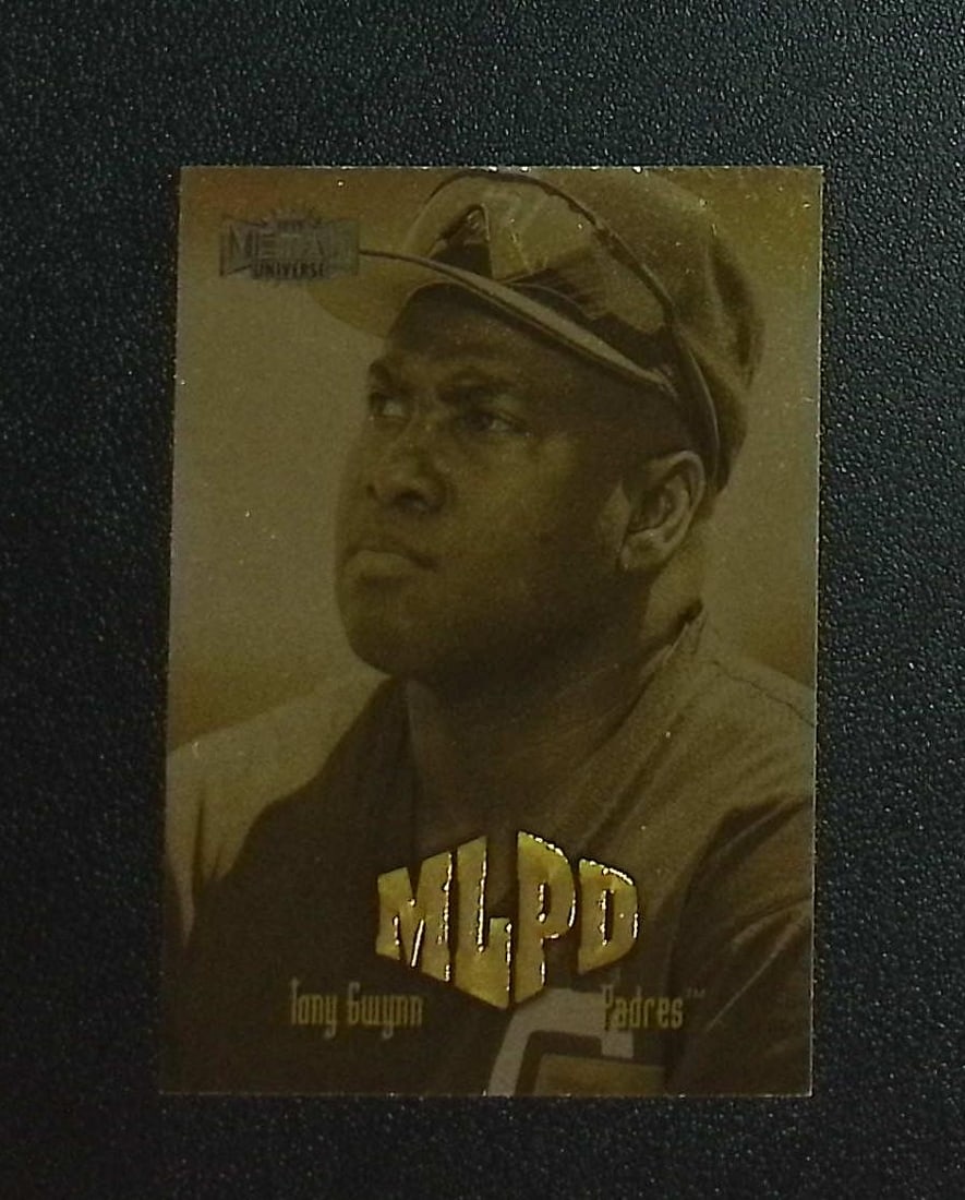 Tony Gwynn MLPD 1999 Metal Universe #283 San Diego Padres (1 of 2)