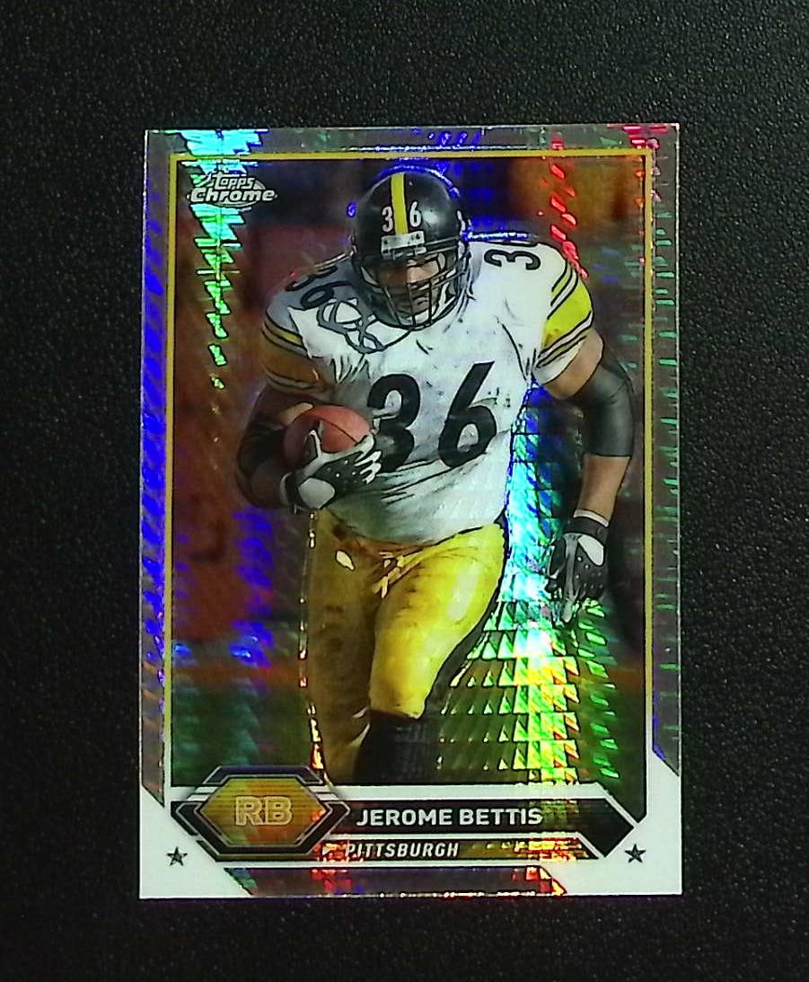 Jerome Bettis Topps Chrome Prism Refractor 2023 Topps Composite #26 Steelers: Topps & Bowman Football NFL Trading Sports Cards, Sports Cards for Sale Near Me, Super Bowl & Hall of Fame Player Cards, Resurgence, Composite, SP, SSP, Valuable Auction Memorabilia Lots For Sale On L
