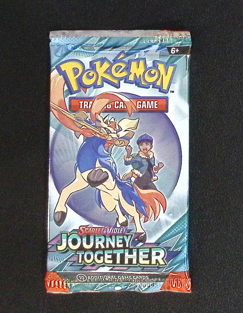 Pokemon Scarlet & Violet Journey Together 10 Card Booster Pack: Pokemon Trading Card Game Cards, Charizard, Pikachu, Mewtwo, Reverse Holo, Holo Rare, Secret Rare Cards, Full Art Cards, Eevee, Ultra Rare Card, Illustration Rare, Special Illustration Rare SIR