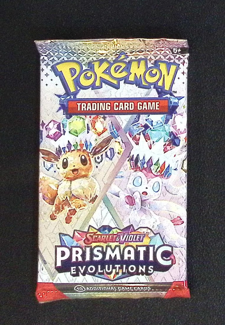Pokemon Scarlet & Violet Prismatic Evolutions 10 Card Booster Pack