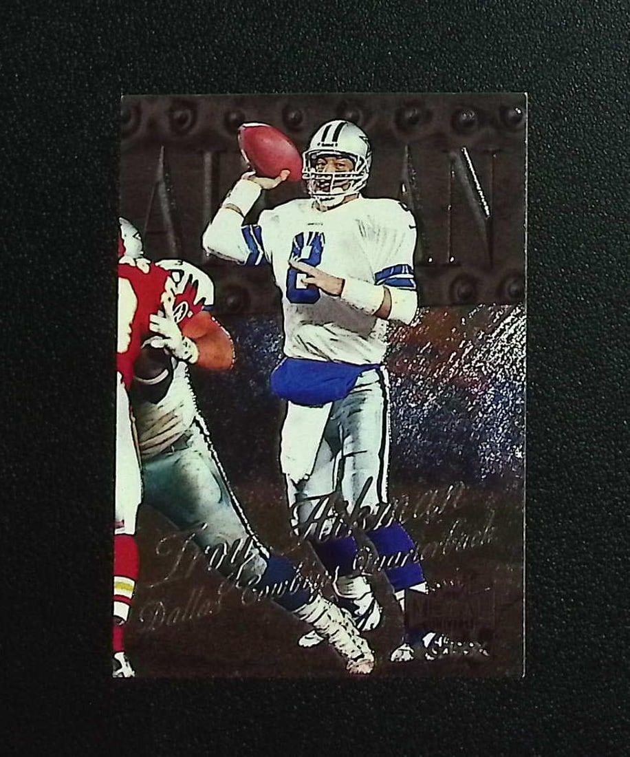 Troy Aikman 1999 Metal Universe #32 Dallas Cowboys (1 of 2)