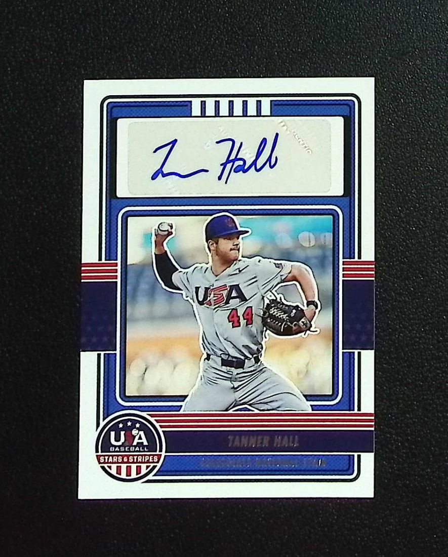 Tanner Hall Auto 2023 Panini Stars & Stripes #CNTS-TH