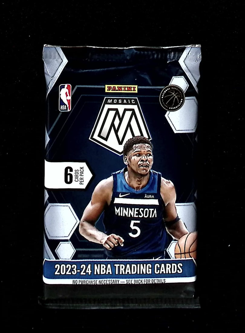 2023-24 Panini Mosaic Basketball Card BLASTER BOX PACK Victor Wembanyama Sports Card (1 of 1)