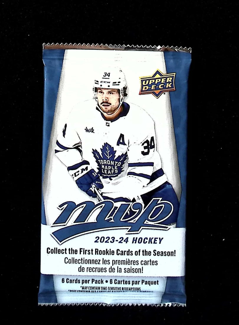 2023-24 Upper Deck MVP Hockey Card Retail Box Pack - Collect all 50 SP Star & Rookie SP Cards (1 of 1)