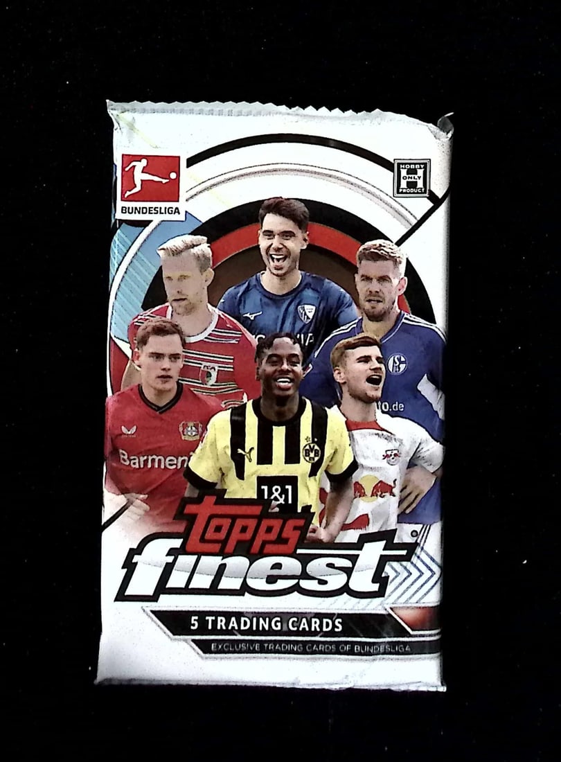 2022-23 Topps Finest Bundesliga Hobby Master Soccer Box Pack