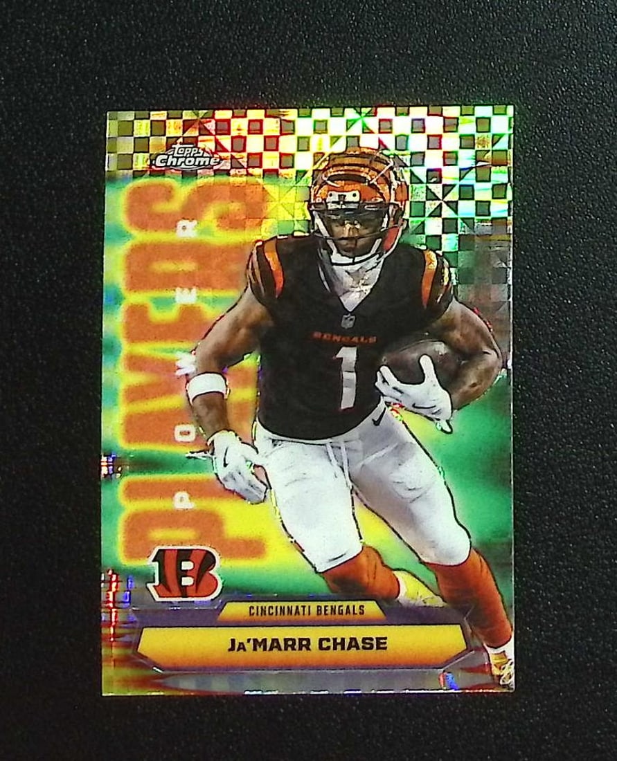 Ja'Marr Chase Power Players Xfractor 2025 Topps Chrome #PP-21 Bengals