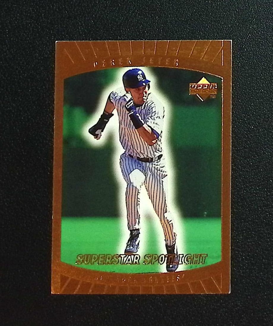 Derek Jeter Superstar Spotlight 1999 Upper Deck #84 New York Yankees