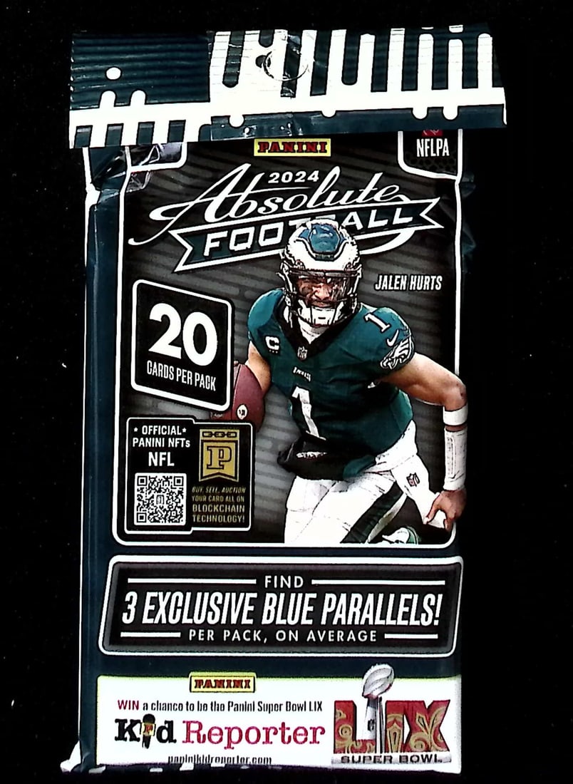 2024-25 Panini Absolute Football Card HANGER VALUE PACK - Jayden Daniels, Bo Nix,: Jayden Daniels RC Washington Commanders, Bo Nix, Caleb Williams, Drake Maye, Marvin Harrison, Jr Rookie Card, Panini NFL Rookie Football Trading Sports Cards, Kaboom, Sports Cards for Sale Near Me, Su