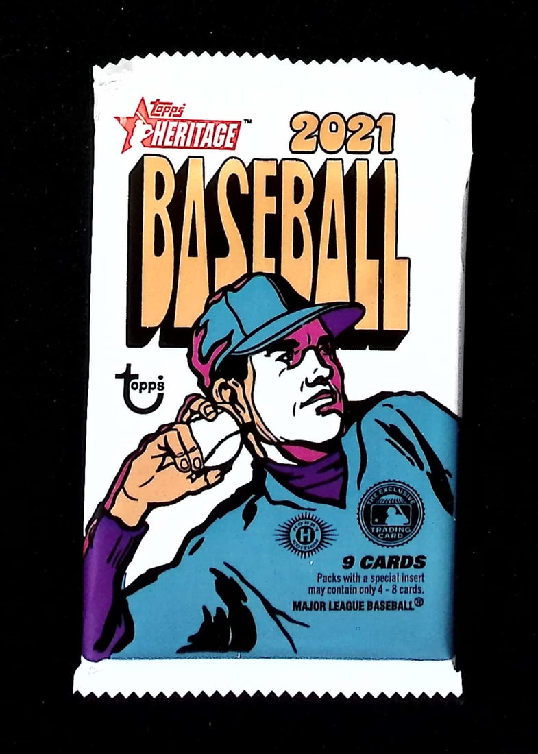 2021 Topps Heritage HOBBY BOX PACK Baseball Card Sports Cards