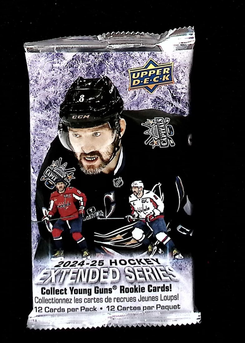 2024-25 Upper Deck Hockey Cards EXTENDED SERIES Pack Sports Cards
