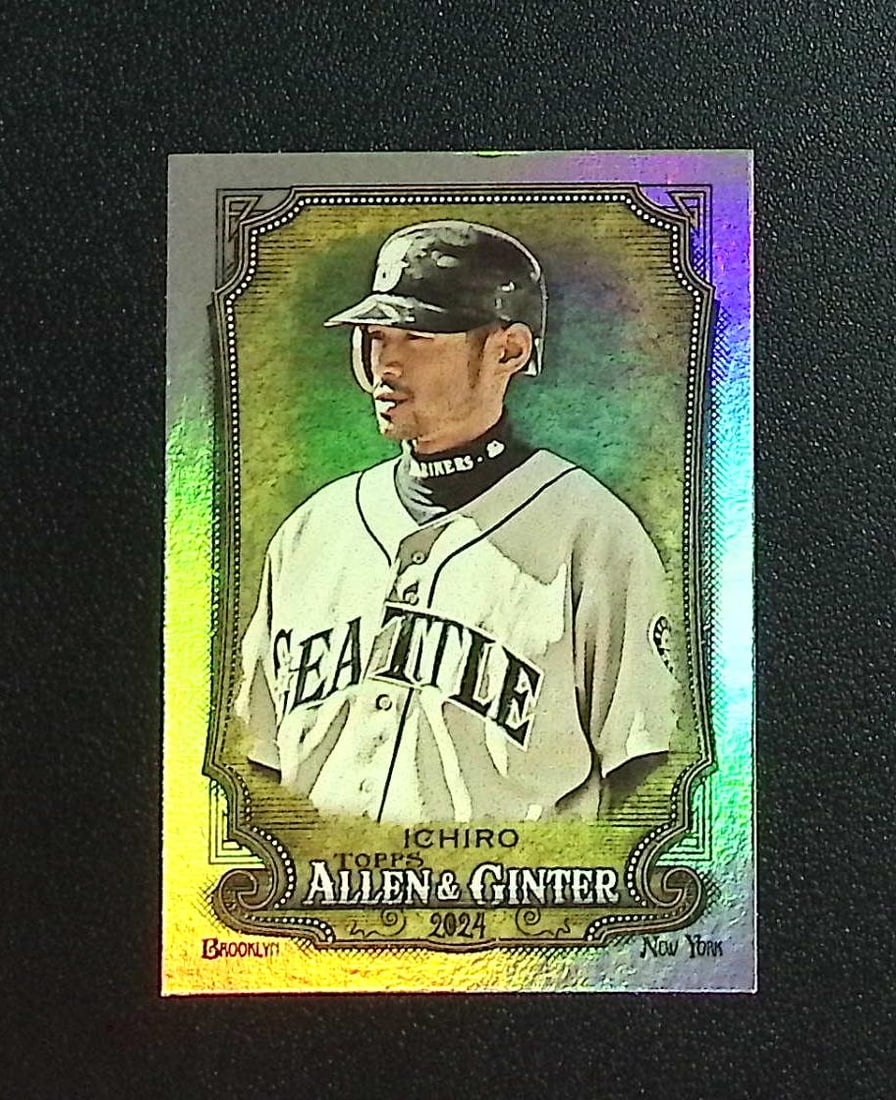 Ichiro Hotbox Foil 2024 Allen & Ginter #174 Seattle Mariners