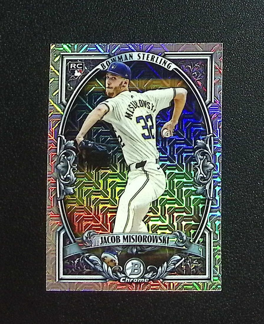 Jacob Misiorowski Rookie Card Bowman Sterling Mojo 2026 Bowman Chrome #BST-13