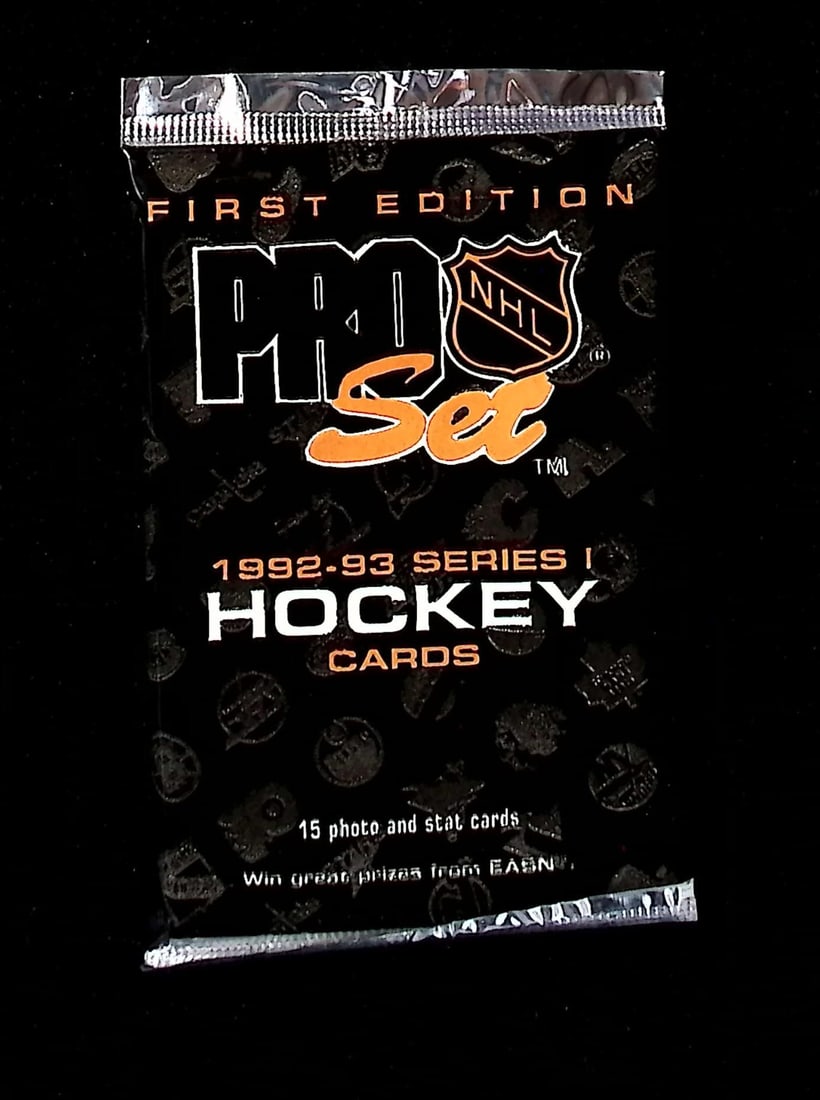 1992-93 Pro Set Series 1 Vintage Hockey Card Factory Sealed Retail Box Pack Sports Cards