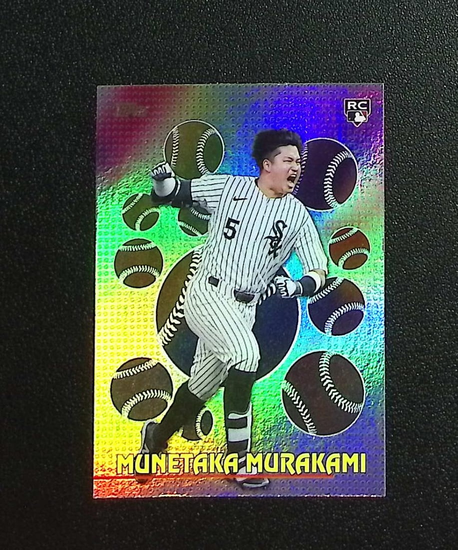 Munetaka Murakami Rookie Card Titans of the Game 2026 Topps #TOG-28 White Sox: Topps, Bowman, & Fanatics Baseball MLB Trading & Sports Cards, Sports Cards for Sale Near Me, World Series & Hall of Fame Players Memorabilia, Refractors, X-Fractors, Numbered, SP, SSP, Valuable Aucti