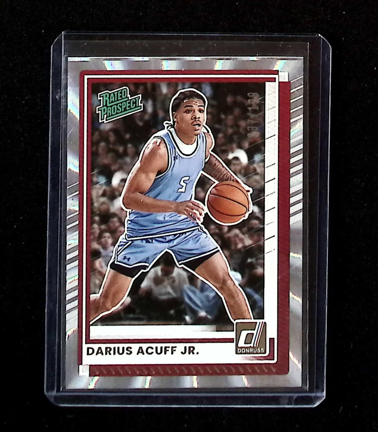 Darius Acuff Jr. /199 Rated Prospect Holo Lazer 2026 Donruss #63