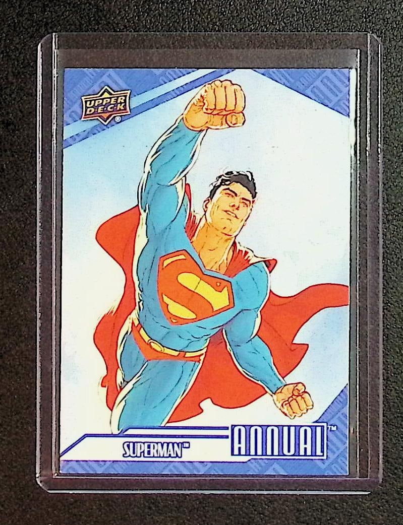 Superman 2026 Upper Deck #1: Topps, Fleer Upper Deck, Chrome Super Heroes DC & Marvel, Marvel Studios, MCU, Superheroes, Marvel Comis, Captain America, Thor, Hulk, Iron Man, Avengers, Thanos