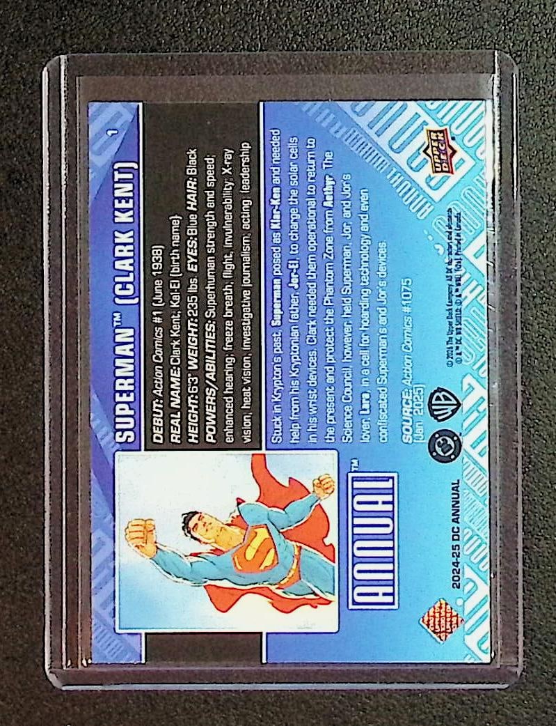 Superman 2026 Upper Deck #1 - 2