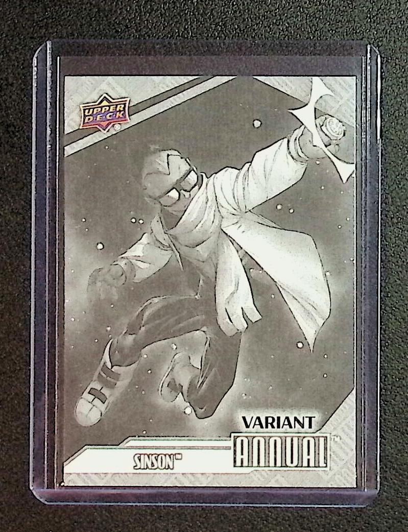 Sinson Varient Cover 2026 Upper Deck #54: Topps, Fleer Upper Deck, Chrome Super Heroes DC & Marvel, Marvel Studios, MCU, Superheroes, Marvel Comis, Captain America, Thor, Hulk, Iron Man, Avengers, Thanos