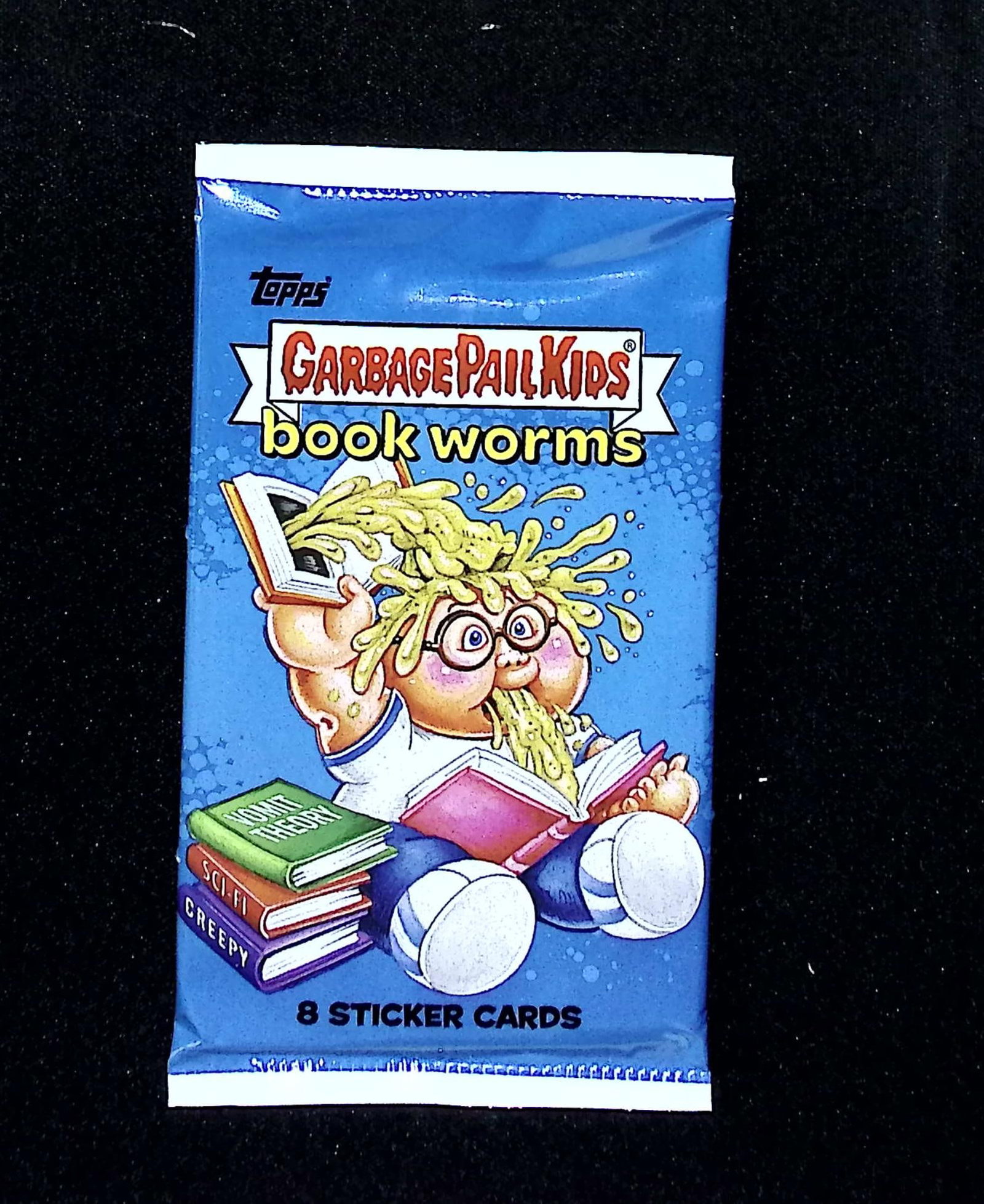 2022 Gargage Pail Kids Bookworms Mega Box Pack: Numbered Cards, Wave Parallels, Topps Trading Cards Sold on Line, Auction Lots for sale on line, Trading Card Stickers