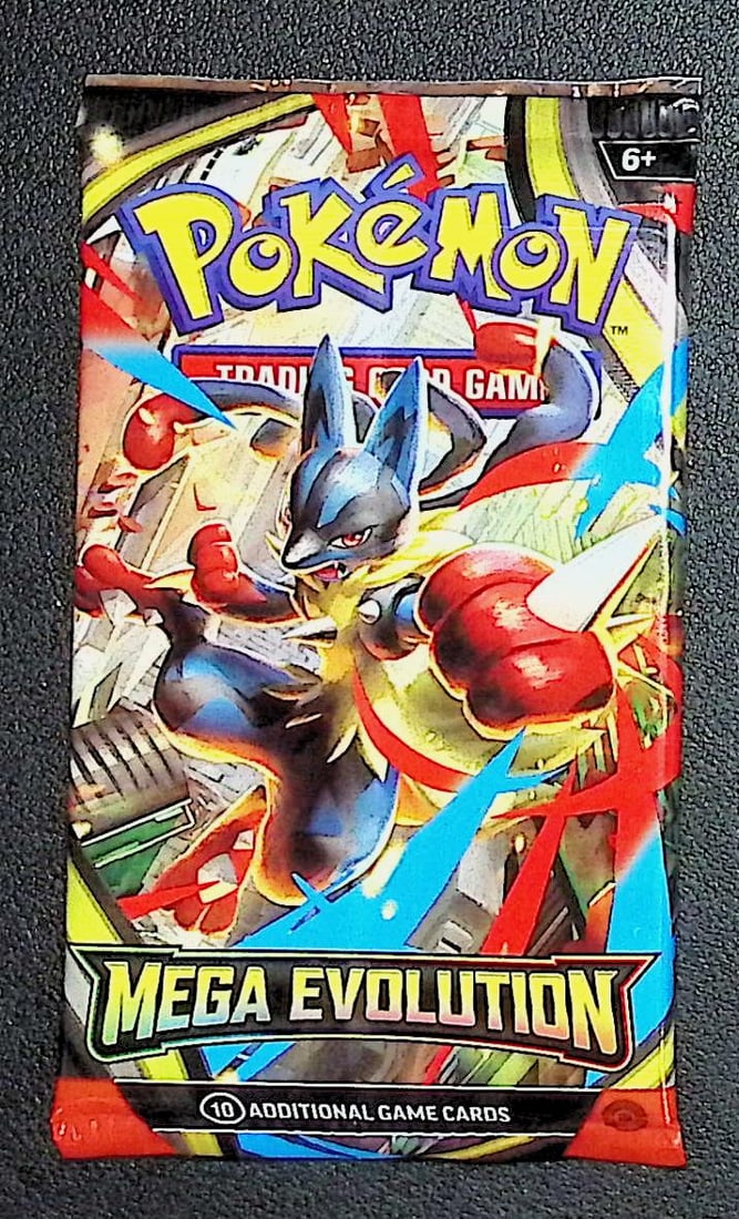 2025 Pokemon Mega Evolutions 10 Card Booster Pack: Pokemon Trading Card Game Cards, Charizard, Pikachu, Mewto, EX, Referse Holo, Holo Rare Cards, Secret Rare Cards, Full Art Cards, Evee, 3 Stars Ultra Rare Cards, Double Rare, Illustration Rare, Specia