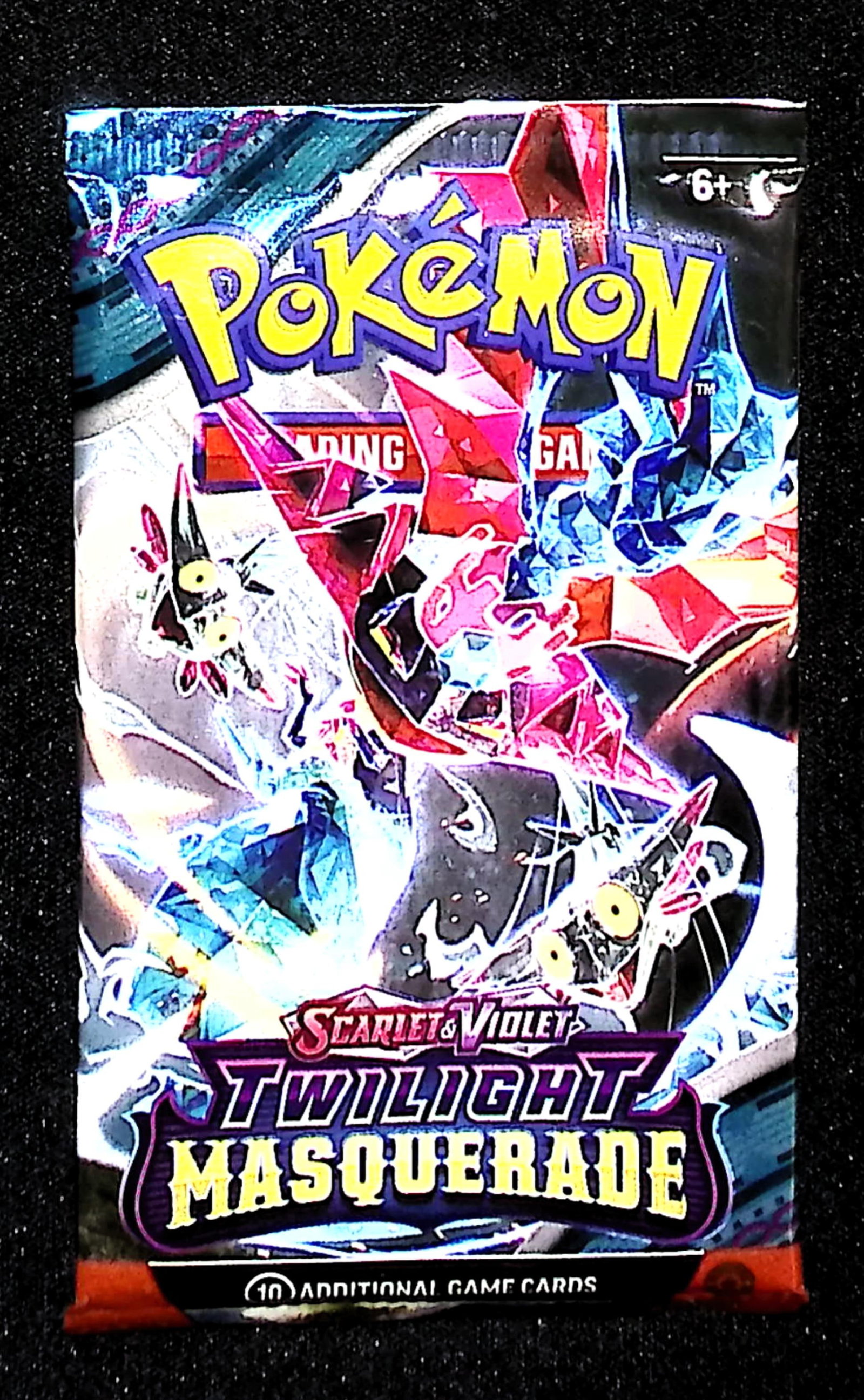 Pokemon Scarlet & Violet Twilight Masquerade 10 Card Booster Pack Charizard: Pokemon Trading Card Game Cards, Charizard, Pikachu, Mewto, EX, Referse Holo, Holo Rare Cards, Secret Rare Cards, Full Art Cards, Evee, 3 Stars Ultra Rare Cards, Double Rare, Illustration Rare, Specia